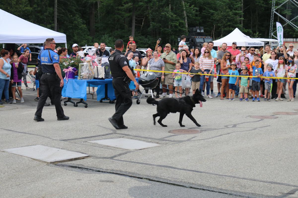 People Outside with Dog