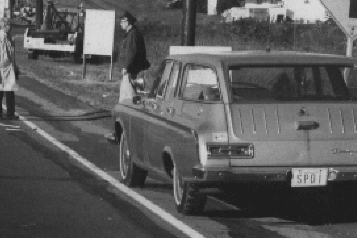 Fall 1969 Note the SPD1 license plate Second Photo