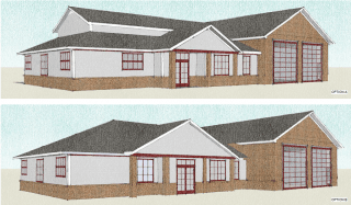 South End Fire Station Rendering