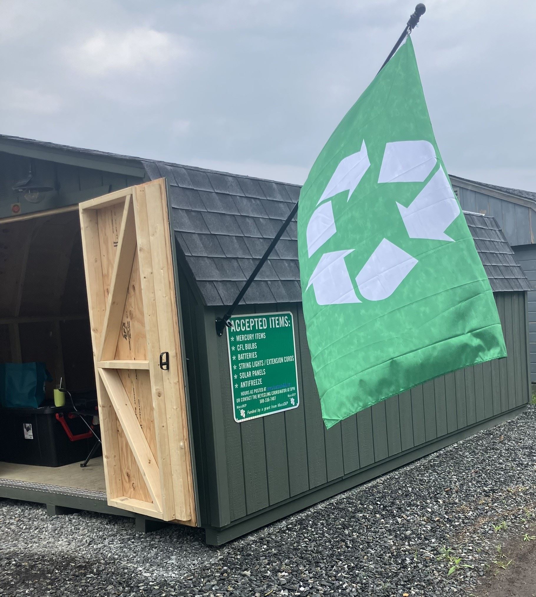 New collection shed for 2025